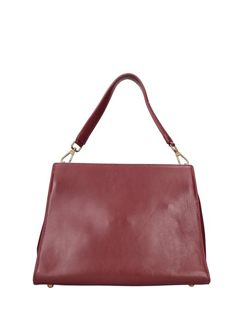 Leather bag LA CARRIE | CNOSSO SMALL SHOPPER BAGBORDEAUX